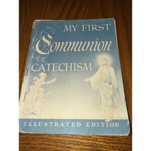 VINTAGE RELIGIOUS My First Communion Catechism